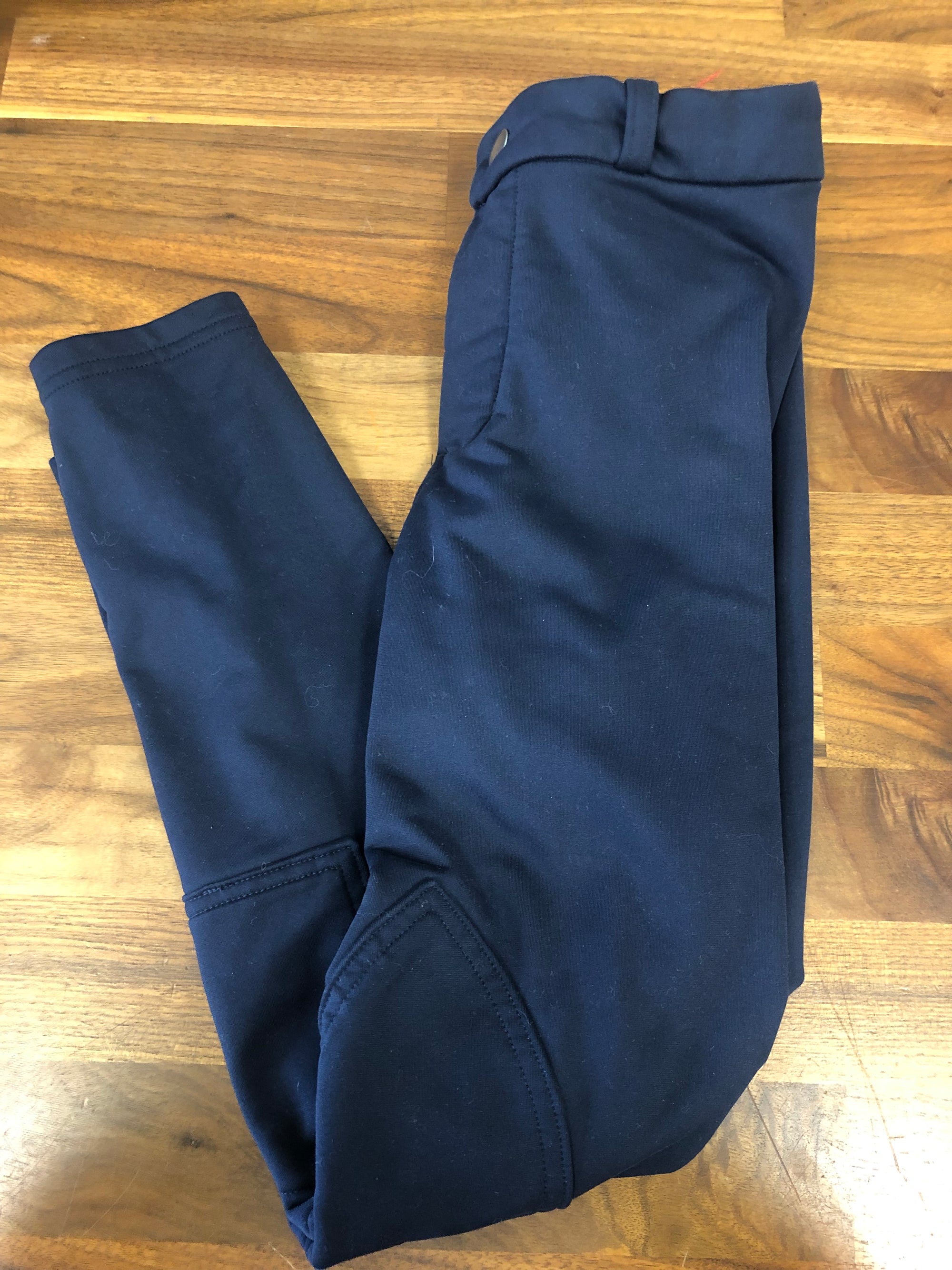 Fouganza Decathlon Accessy Warm Navy Breeches - Kids 10