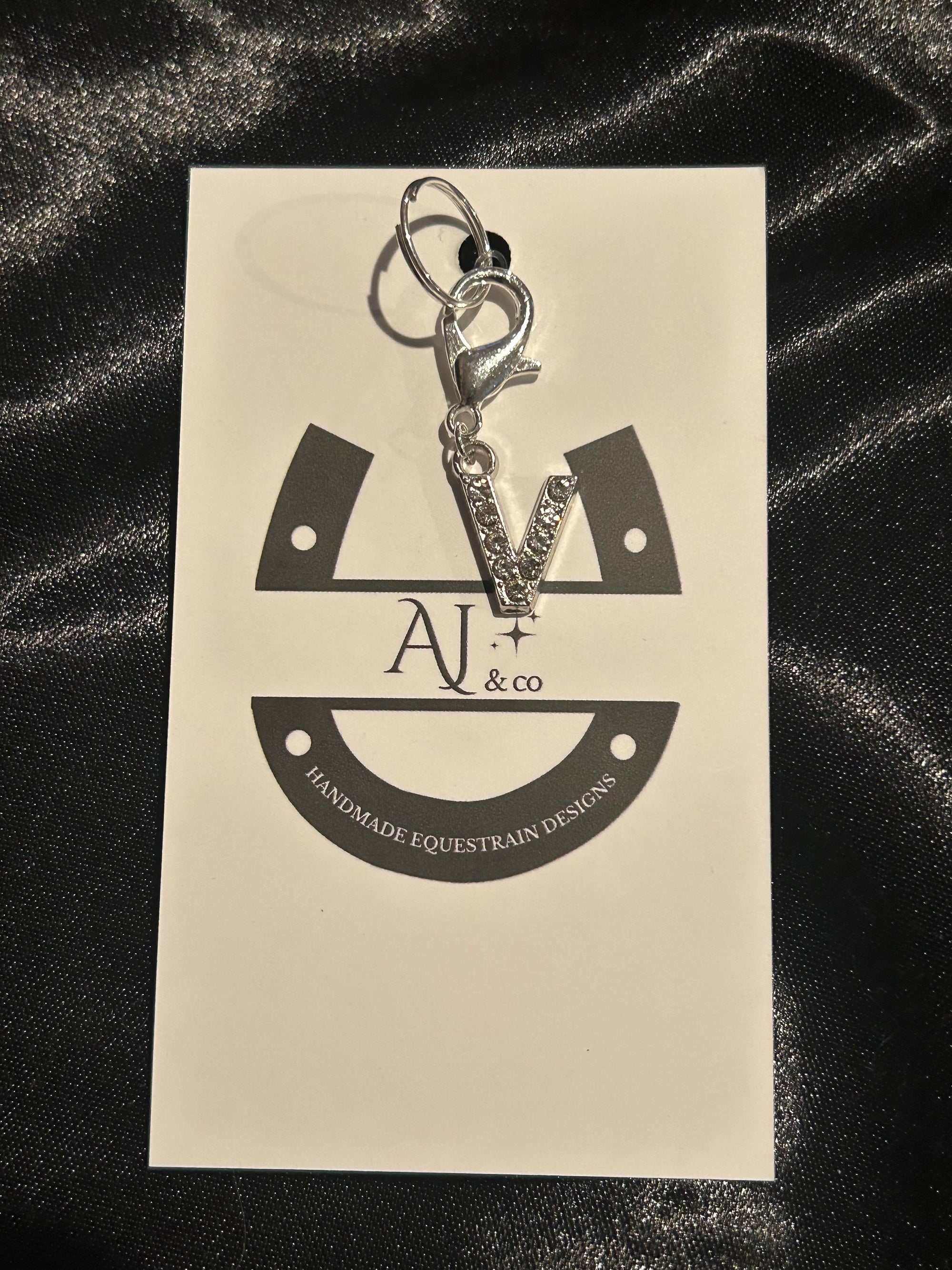 AJ &amp; co. Letter Bridle Charms