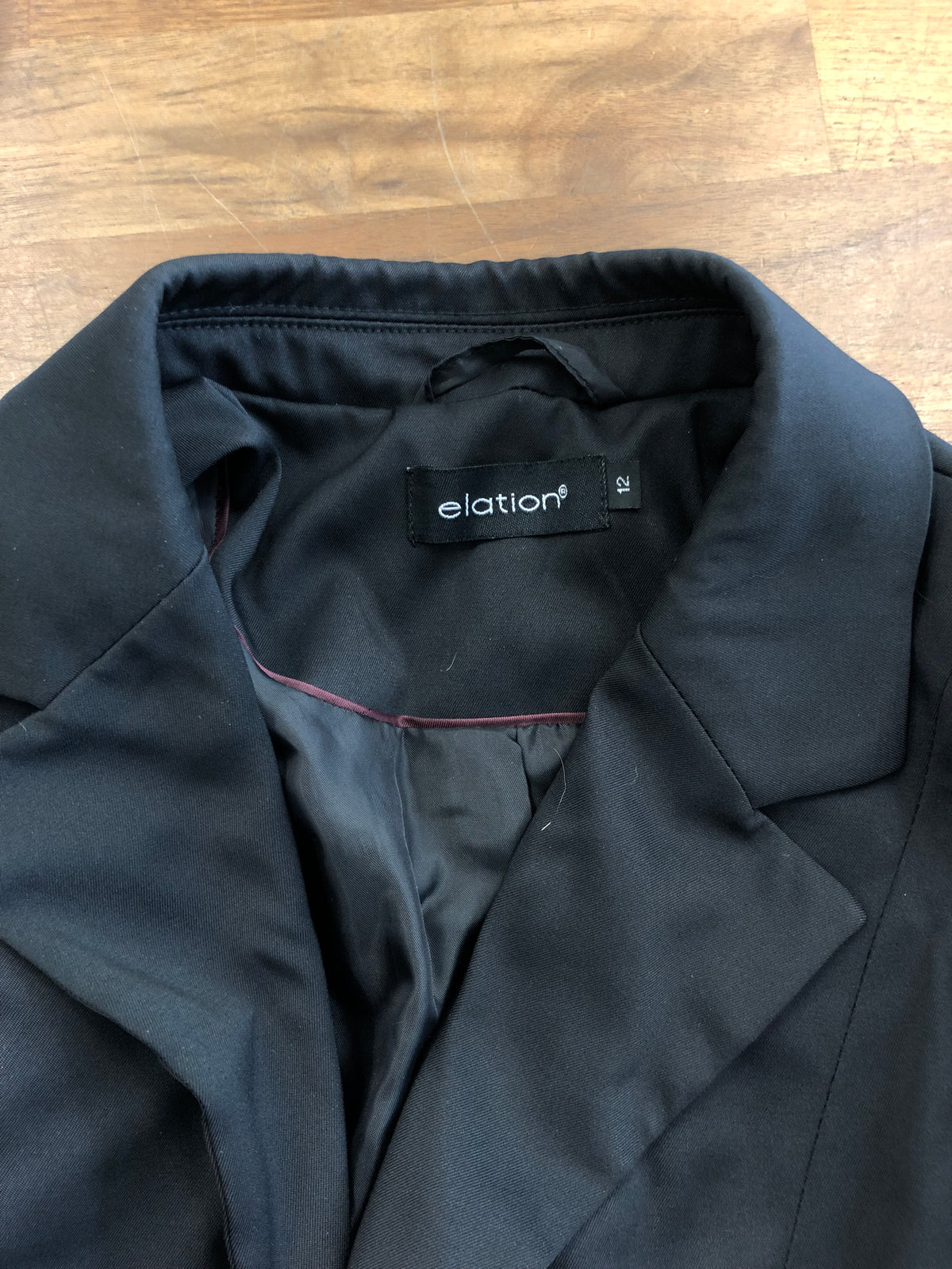 Kids Elation Show Jacket Black - 12 - Horse &amp; Hound Tack Shop 