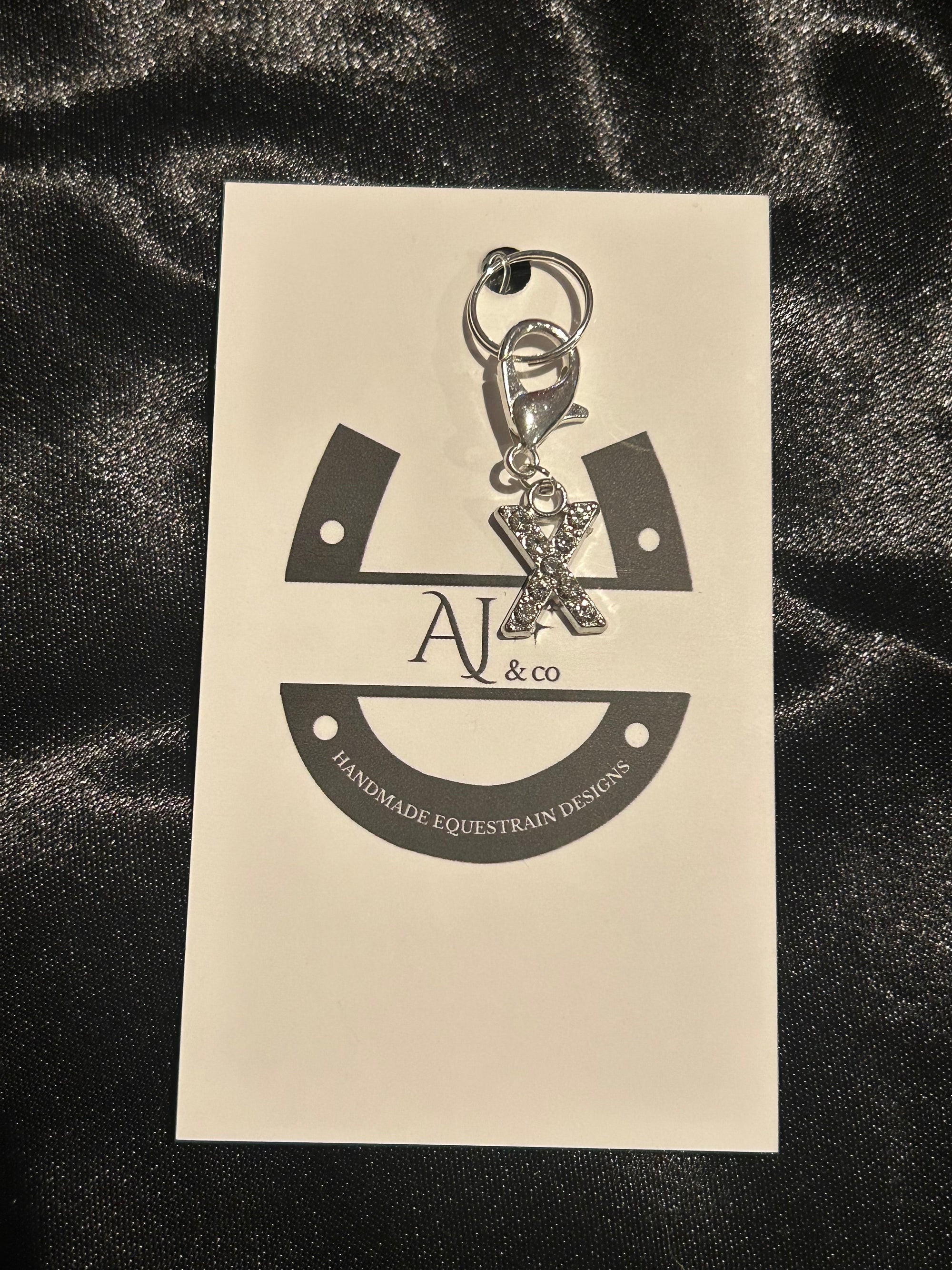 AJ &amp; co. Letter Bridle Charms