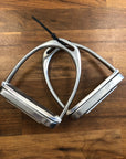 Stirrup Irons w/ Sandpaper Grip - 4.5”