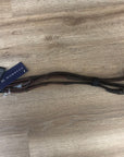 NWT Mondega Pro Grip Rubber Reins - Havana
