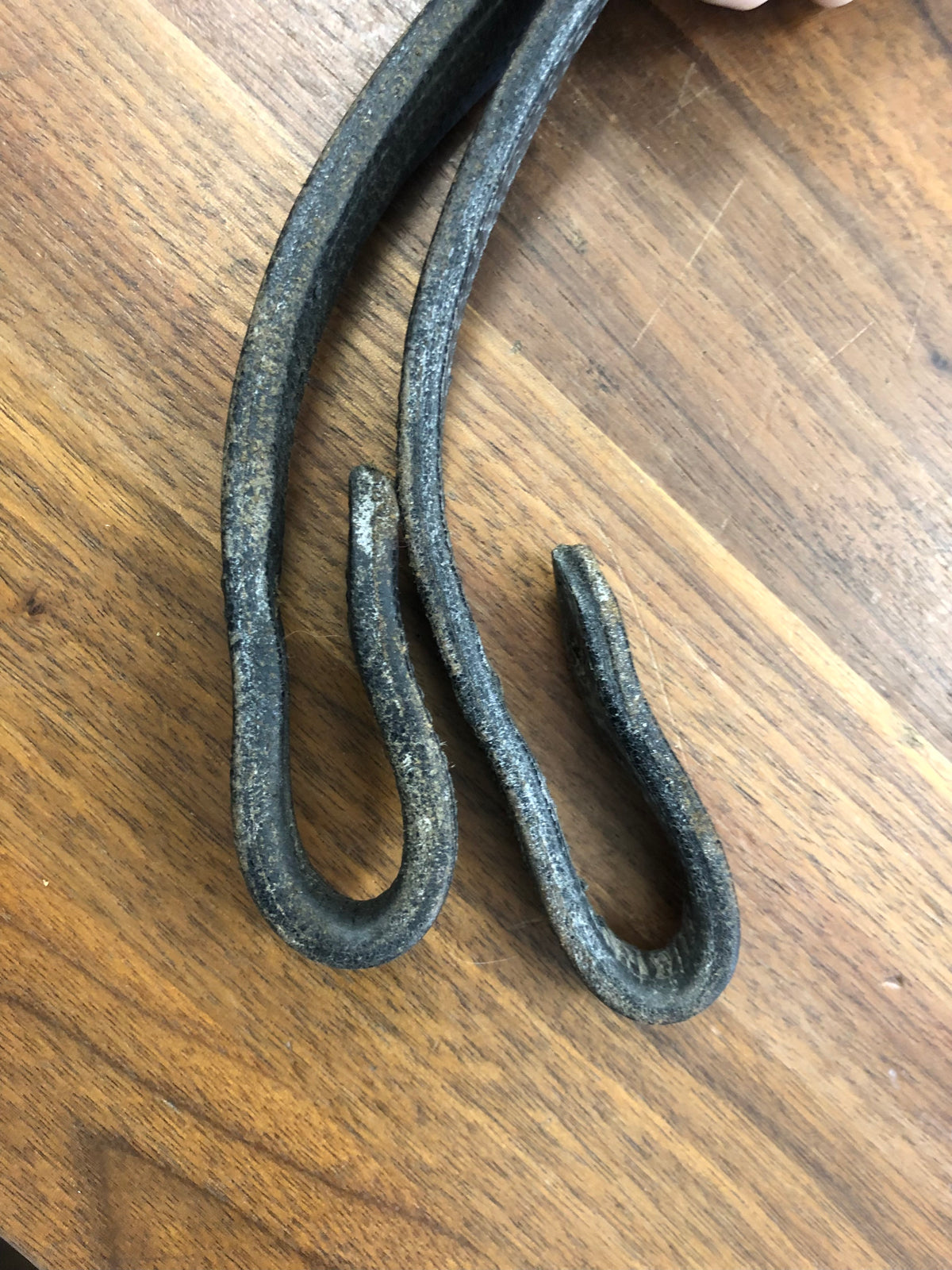 Western Black Leather Split Reins