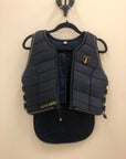 Fine Used Tipperary Equestrian Navy Eventer Pro 3015 Vest - XS/34