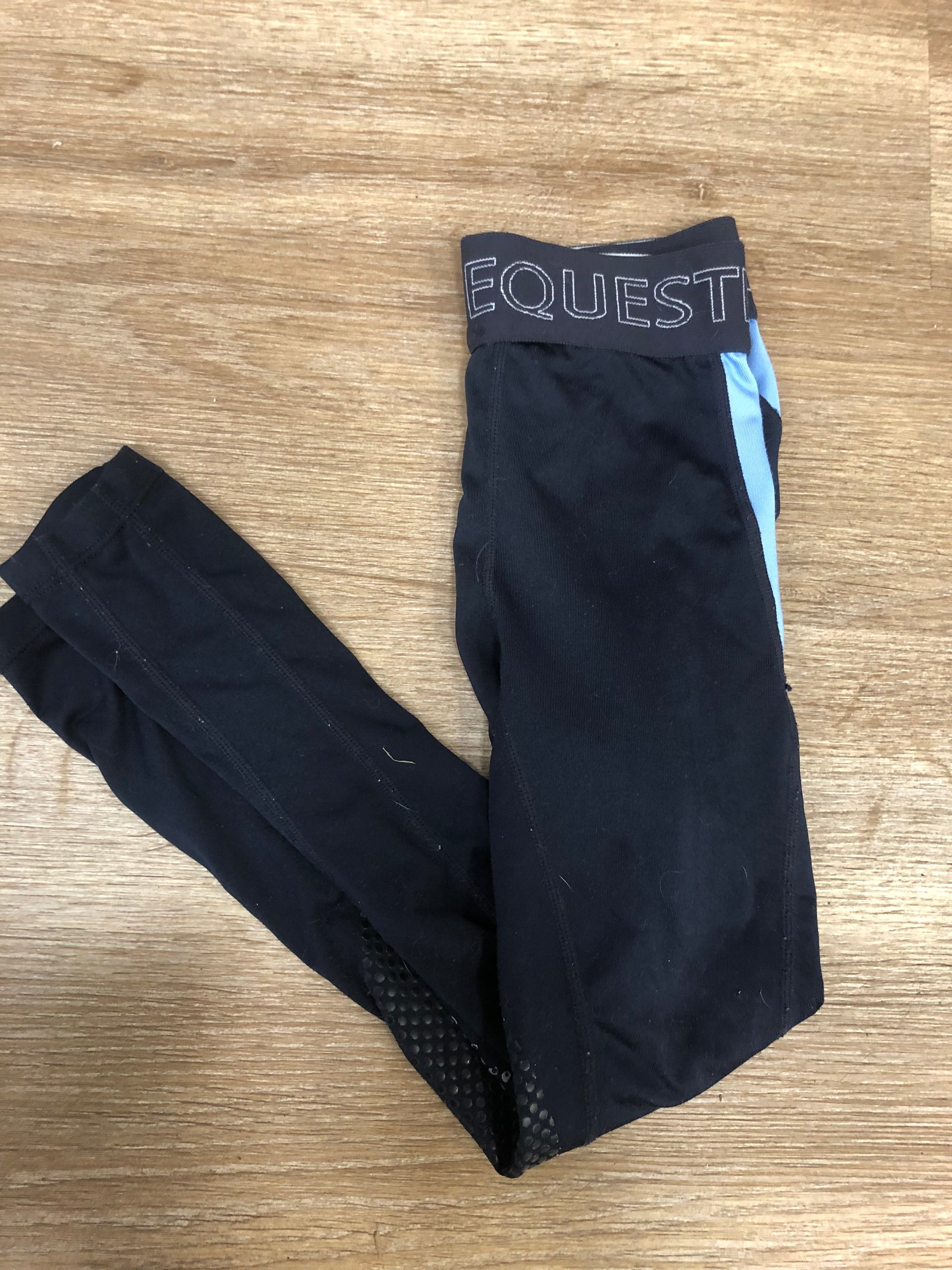 Kids Horze Navy KP Tights - XS