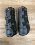 Kavallerie Black “Open Front” Boots - M - Horse & Hound Tack Shop 