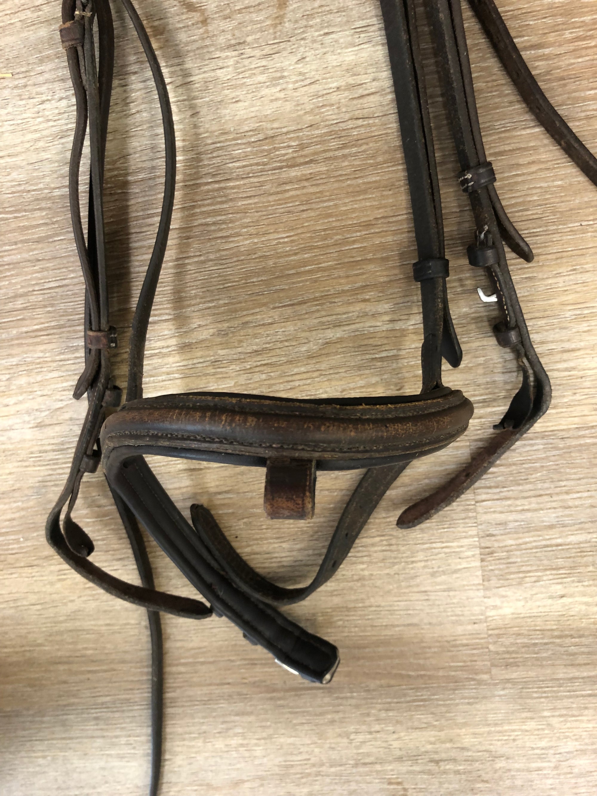Brown Bridle w/ Silver Browband