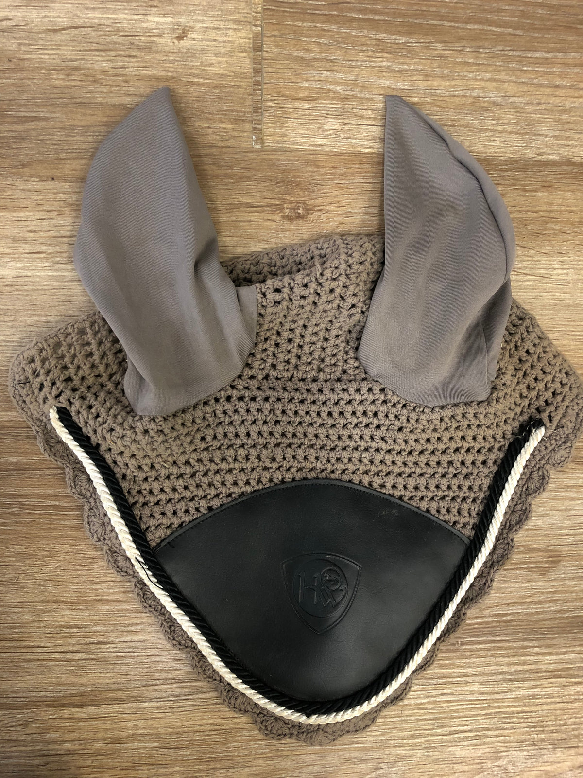 Horseware Bonnet Beige/Black/White - Horse & Hound Tack Shop 