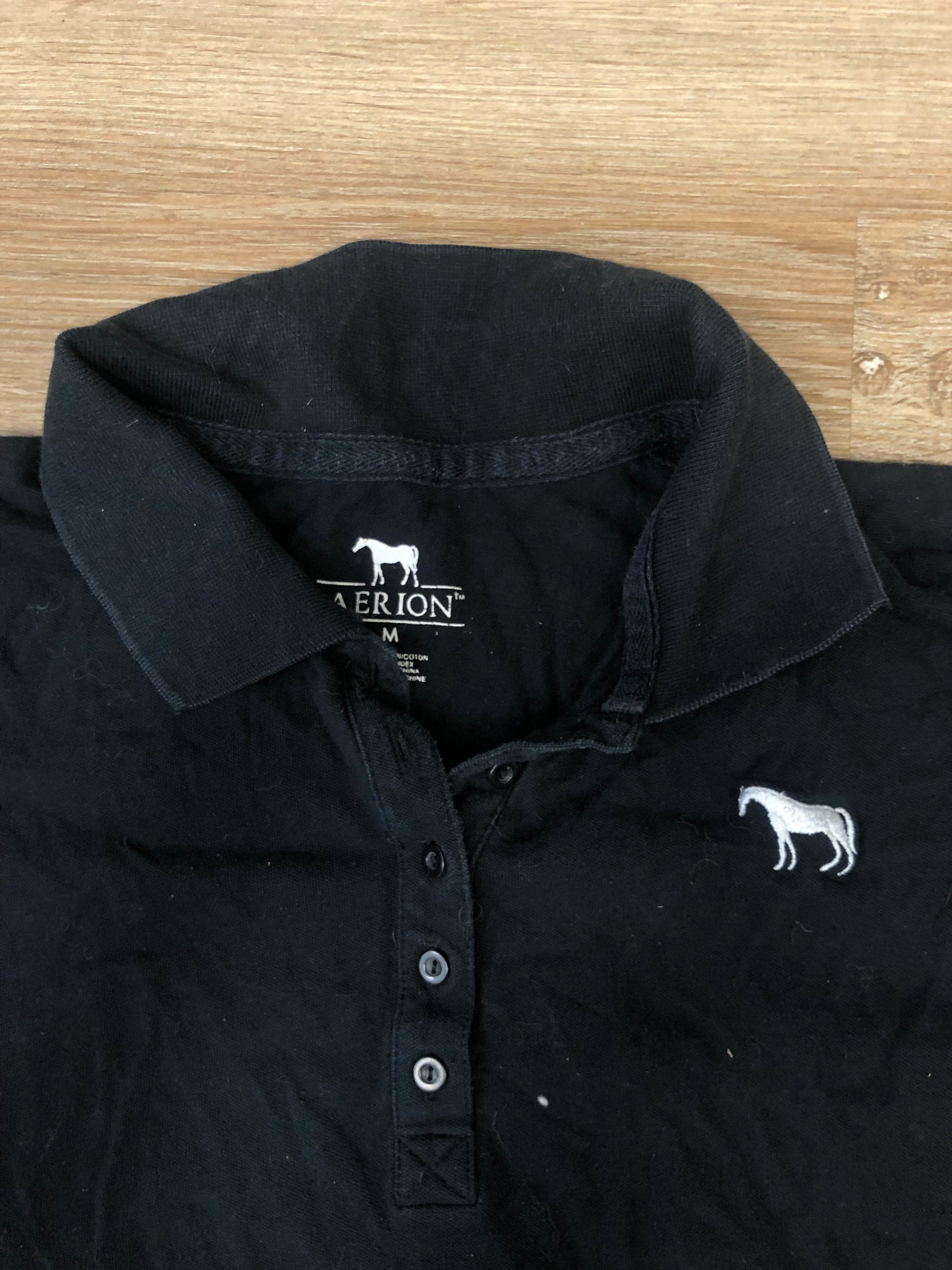 Black Aerion Polo - M