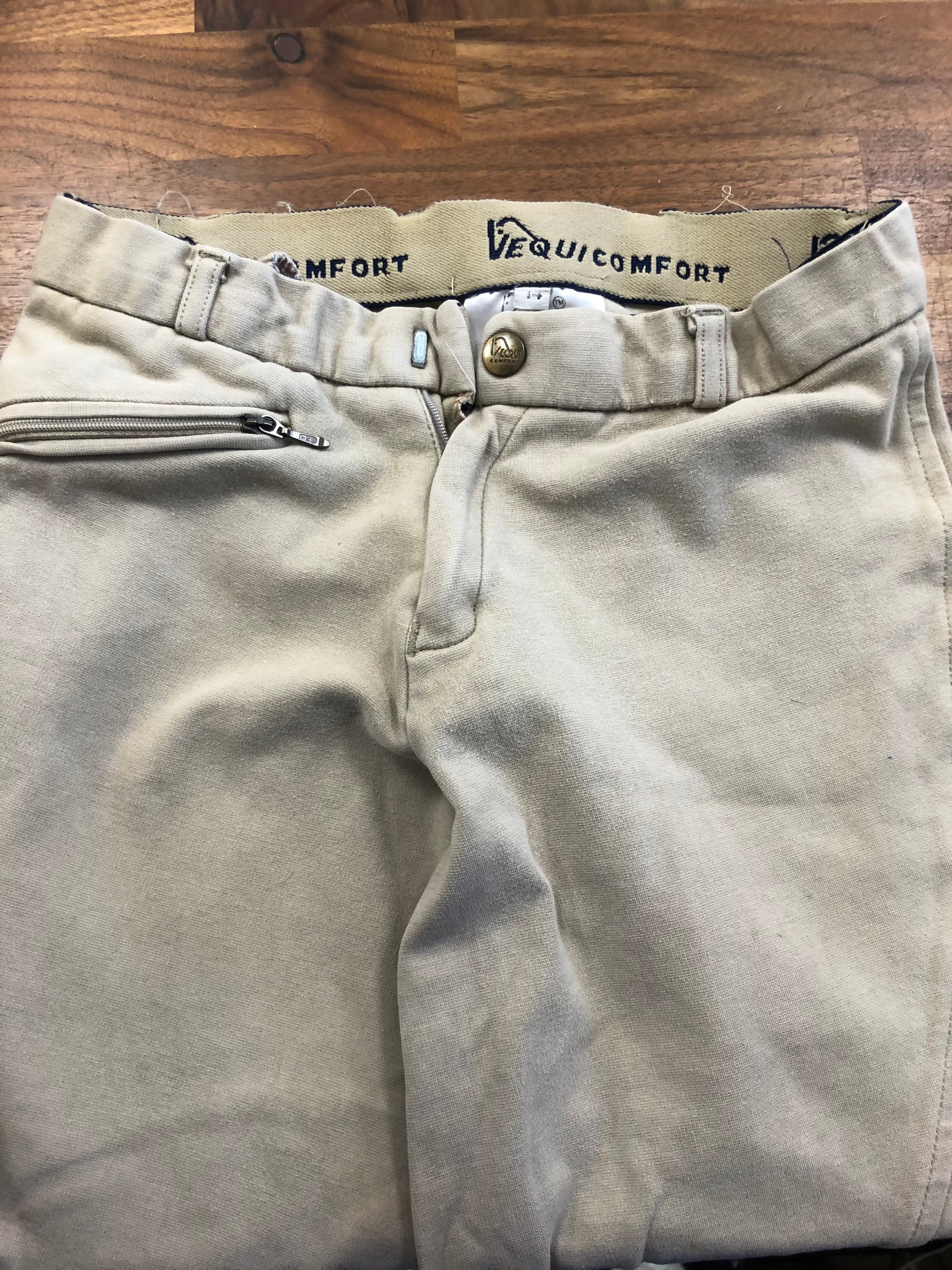 EquiComfort Tan KP Kids Breech - 14