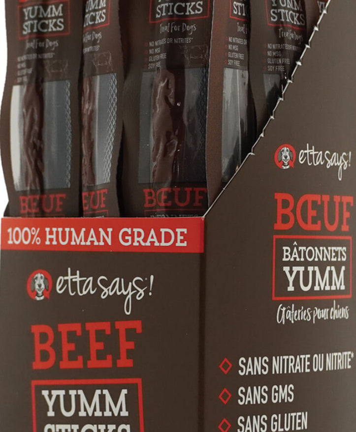 Etta Says! Beef Yum Sticks - Horse & Hound Tack Shop 