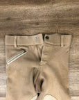 Elation Red Label Tan KP Breech - Kids 8