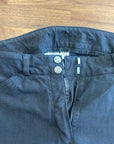 Elation Platinum Black/Tan Knee Patch Breech Breech - Horse & Hound Tack Shop 