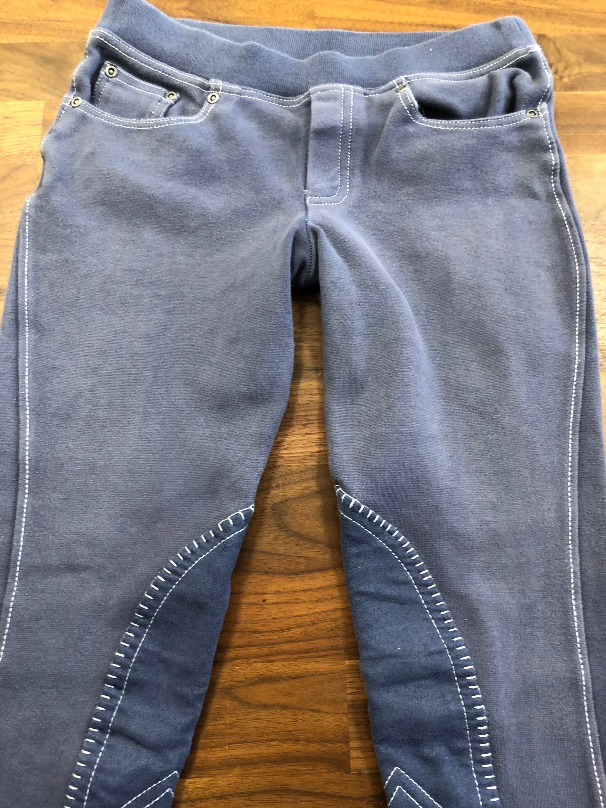 Tuff Rider Kids KP Breech - Gray/Purple, 14