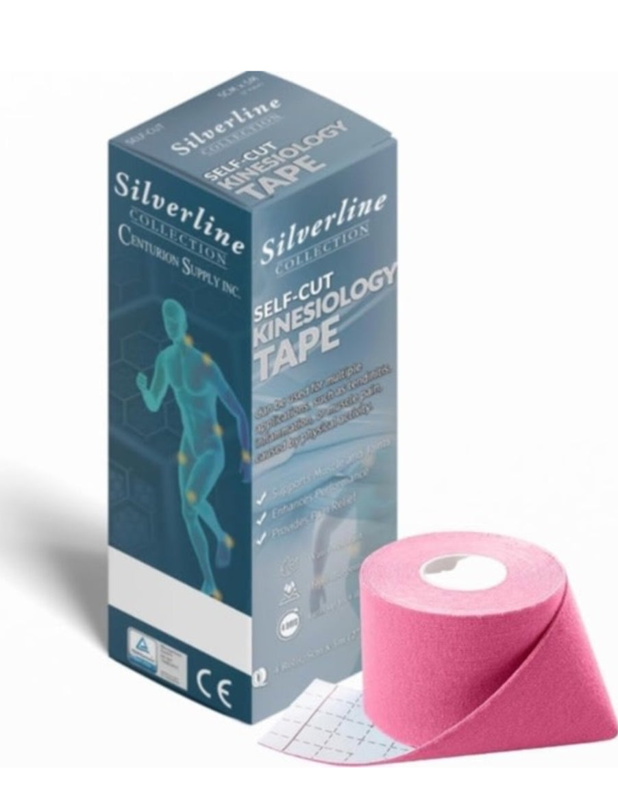 SilverLine Kinesiology Tape Self Cut - 4 Pack - Horse & Hound Tack Shop 