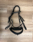 Black Passier Bridle w/ Sparkly Browband