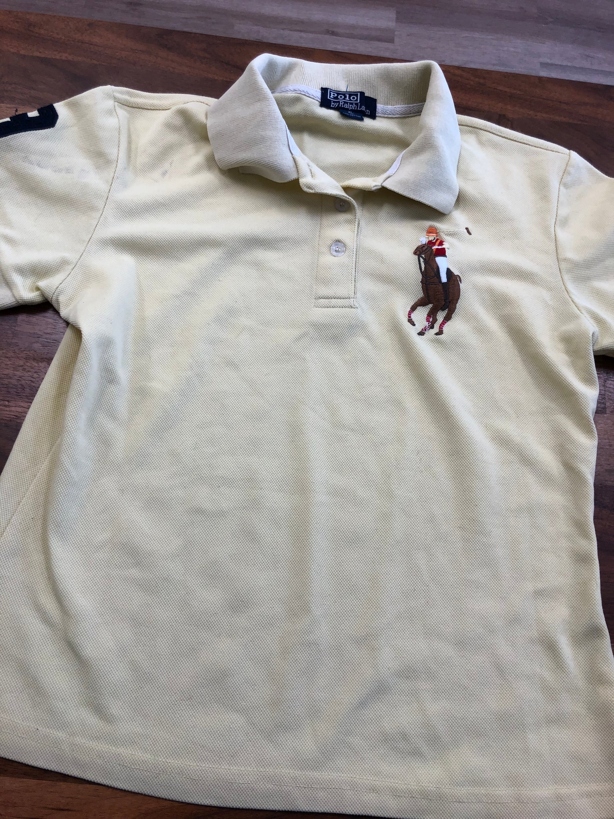 Ralph Lauren Polo - Yellow, Kids XL