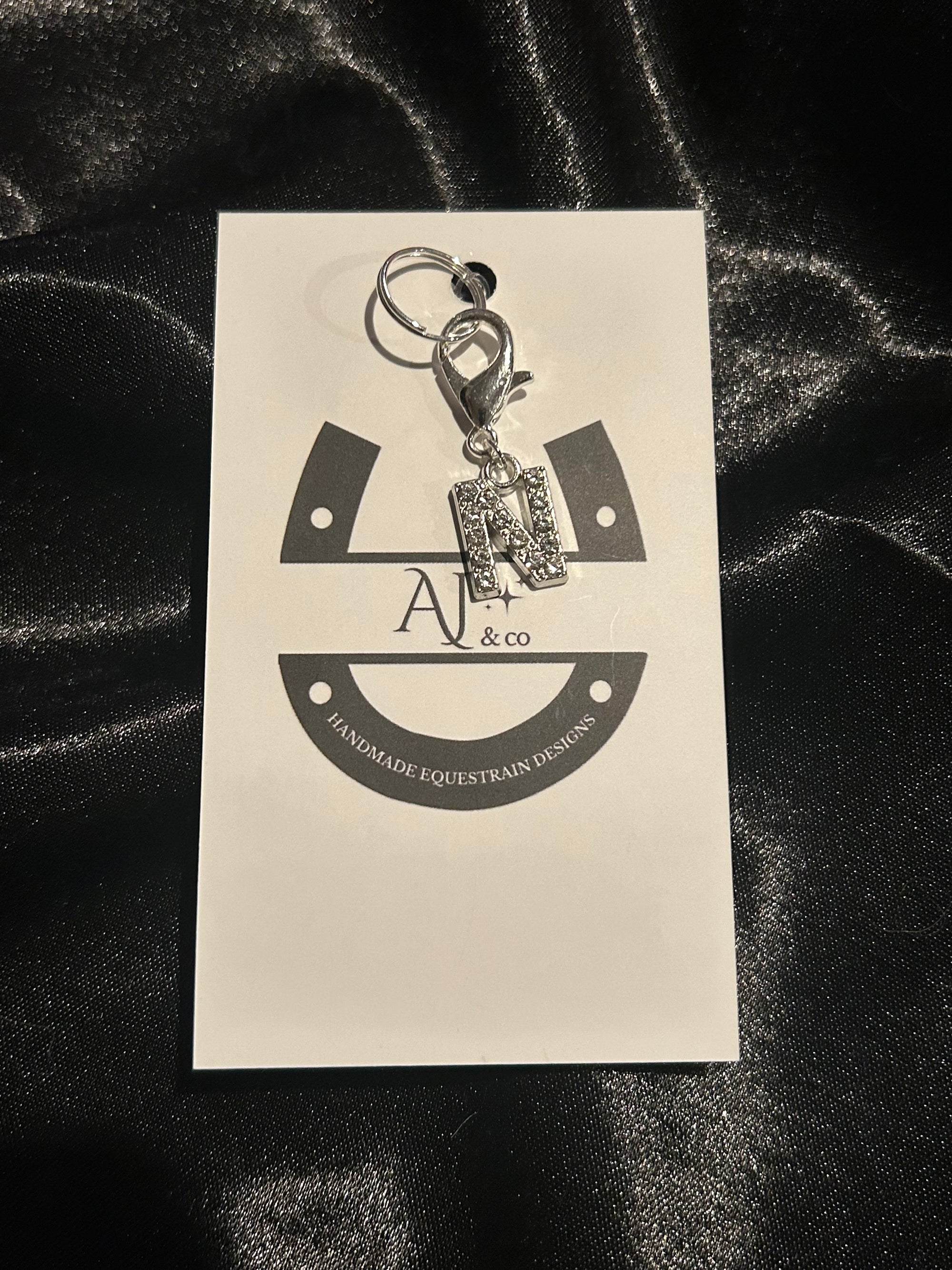 AJ &amp; co. Letter Bridle Charms