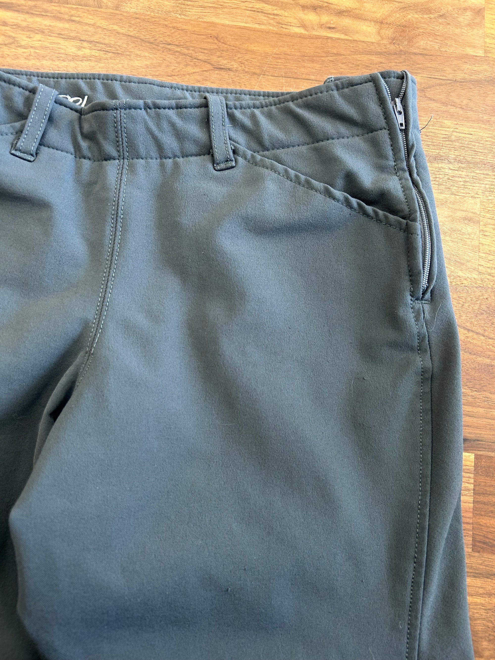 Elation Grey Side Zip Breech - Horse & Hound Tack Shop 