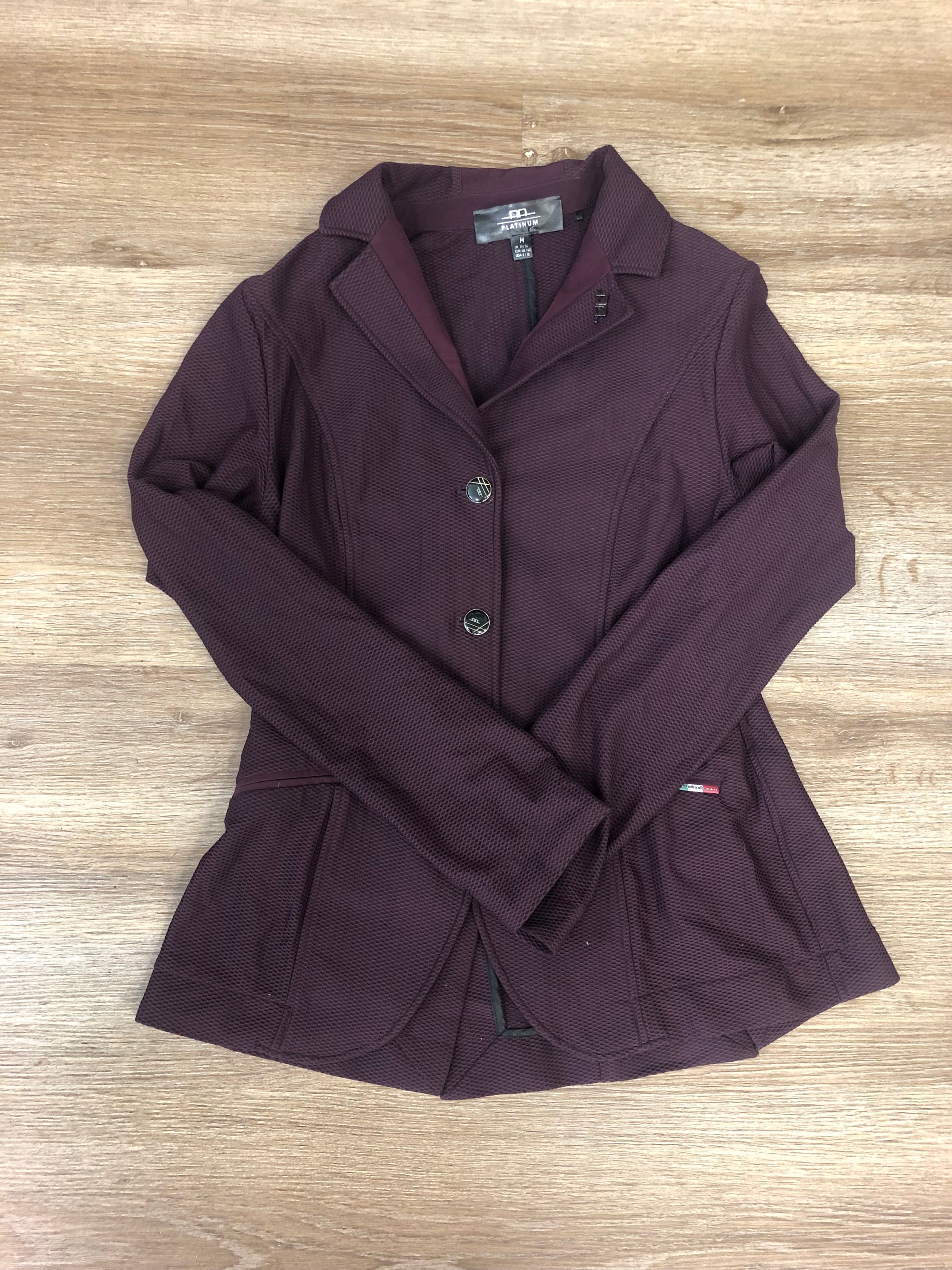 Alessandro Albanese Purple Mesh Show Jacket - M