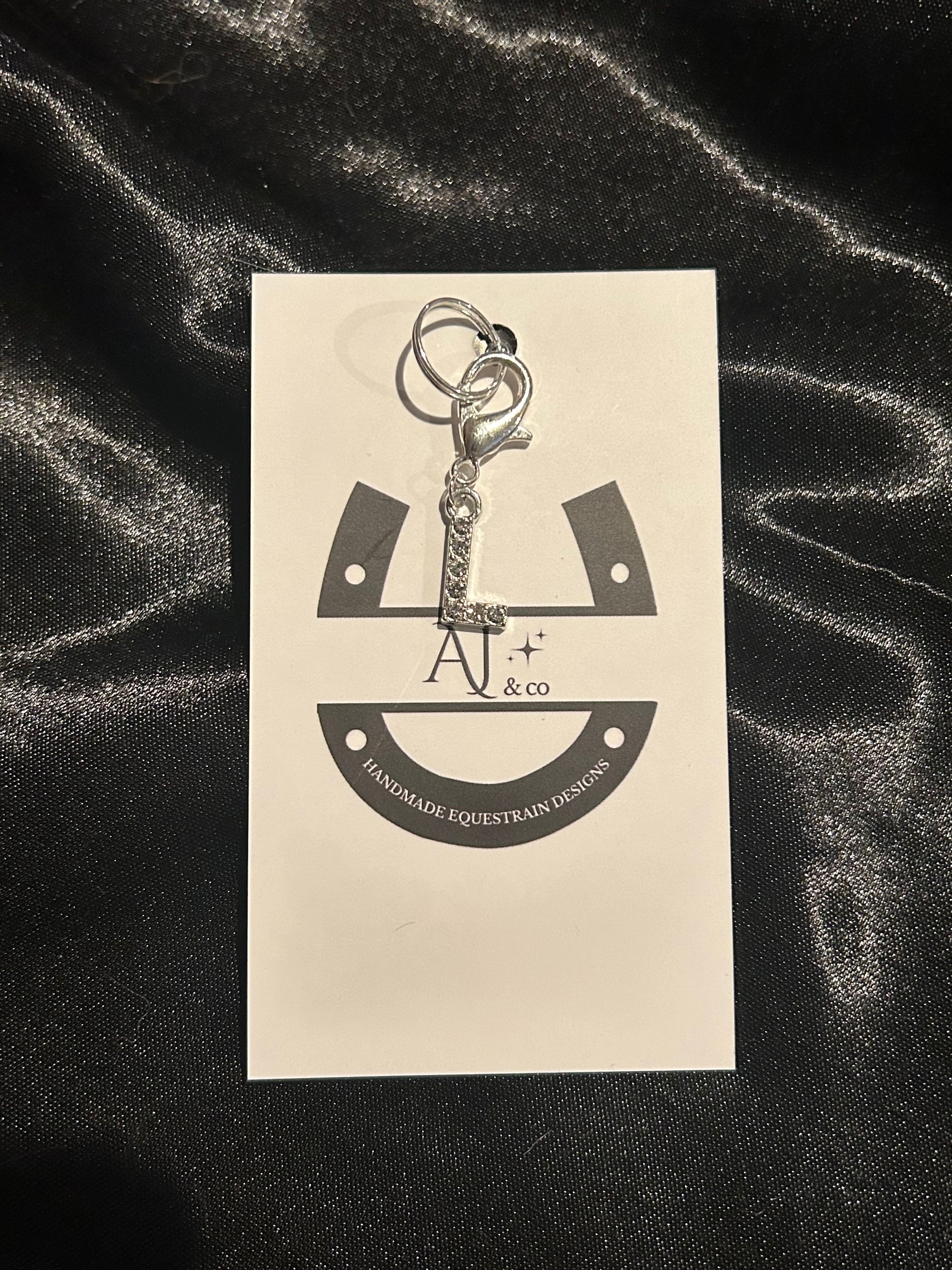 AJ &amp; co. Letter Bridle Charms