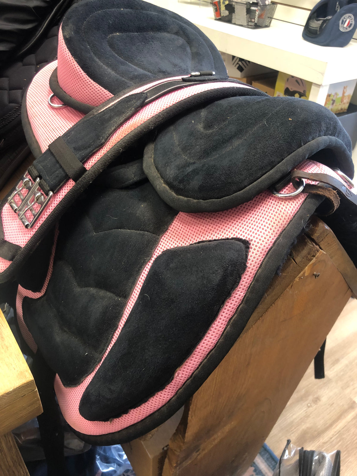 Pink Treeless Pony Saddle