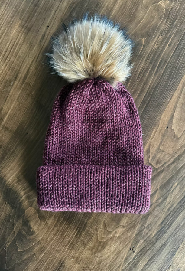 Georgian Bay Horse Co. Slouchy Pom Knit Hat - Horse & Hound Tack Shop 
