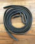 Western Black Leather Split Reins