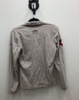 Cavallo Long Sleeve Polo Beige & Red - 10