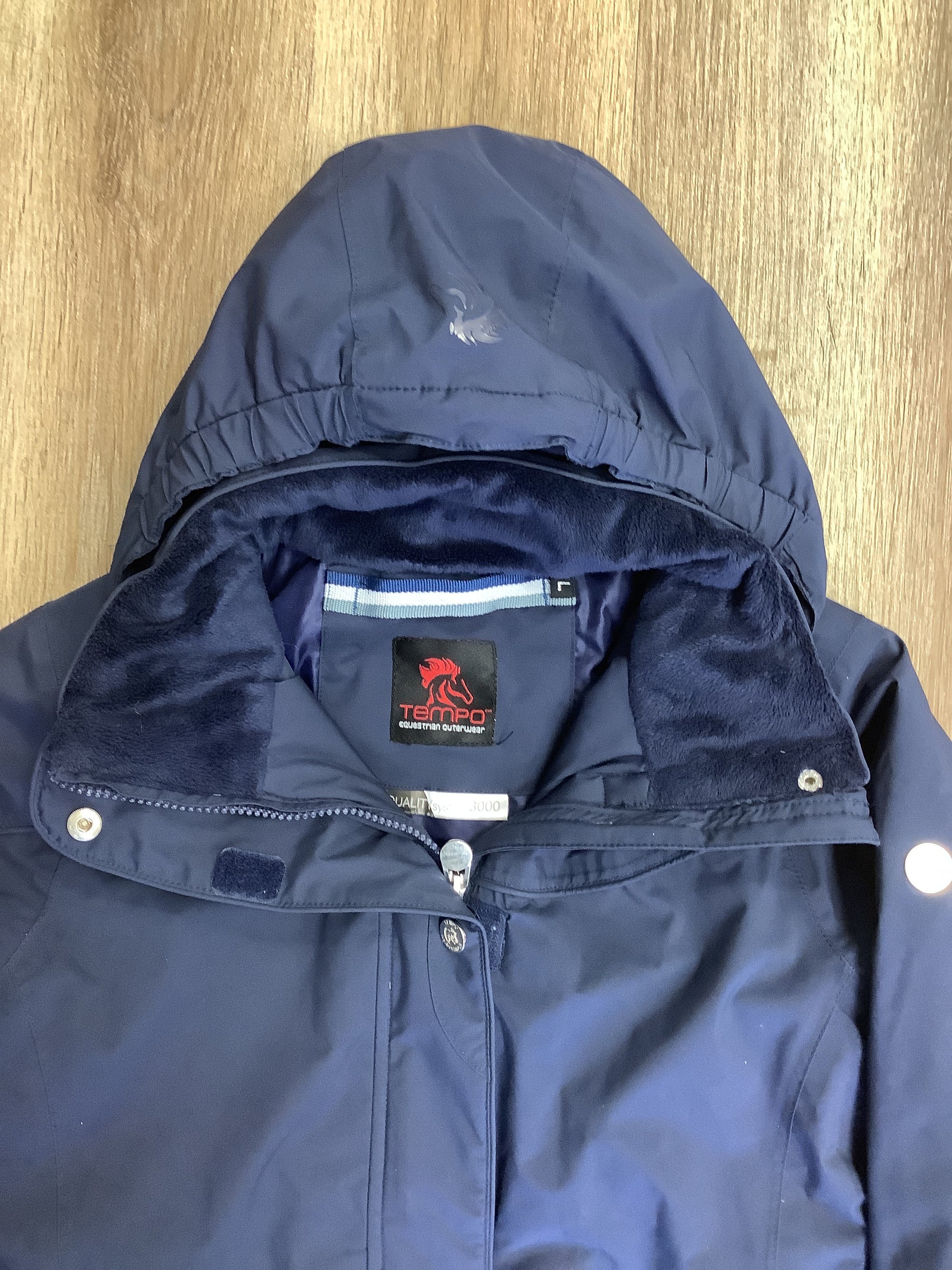 Fine Used Tempo Kids Winter Riding Jacket, Large - Horse & Hound Tack Shop 