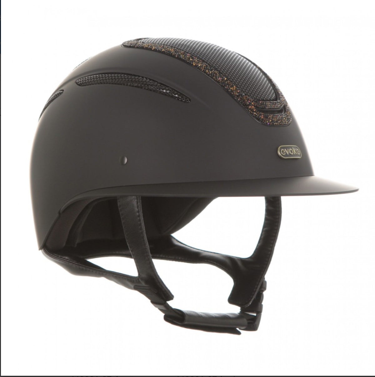 Evoke Elara Wide Peak Crystal Frame Helmet - No MIPS