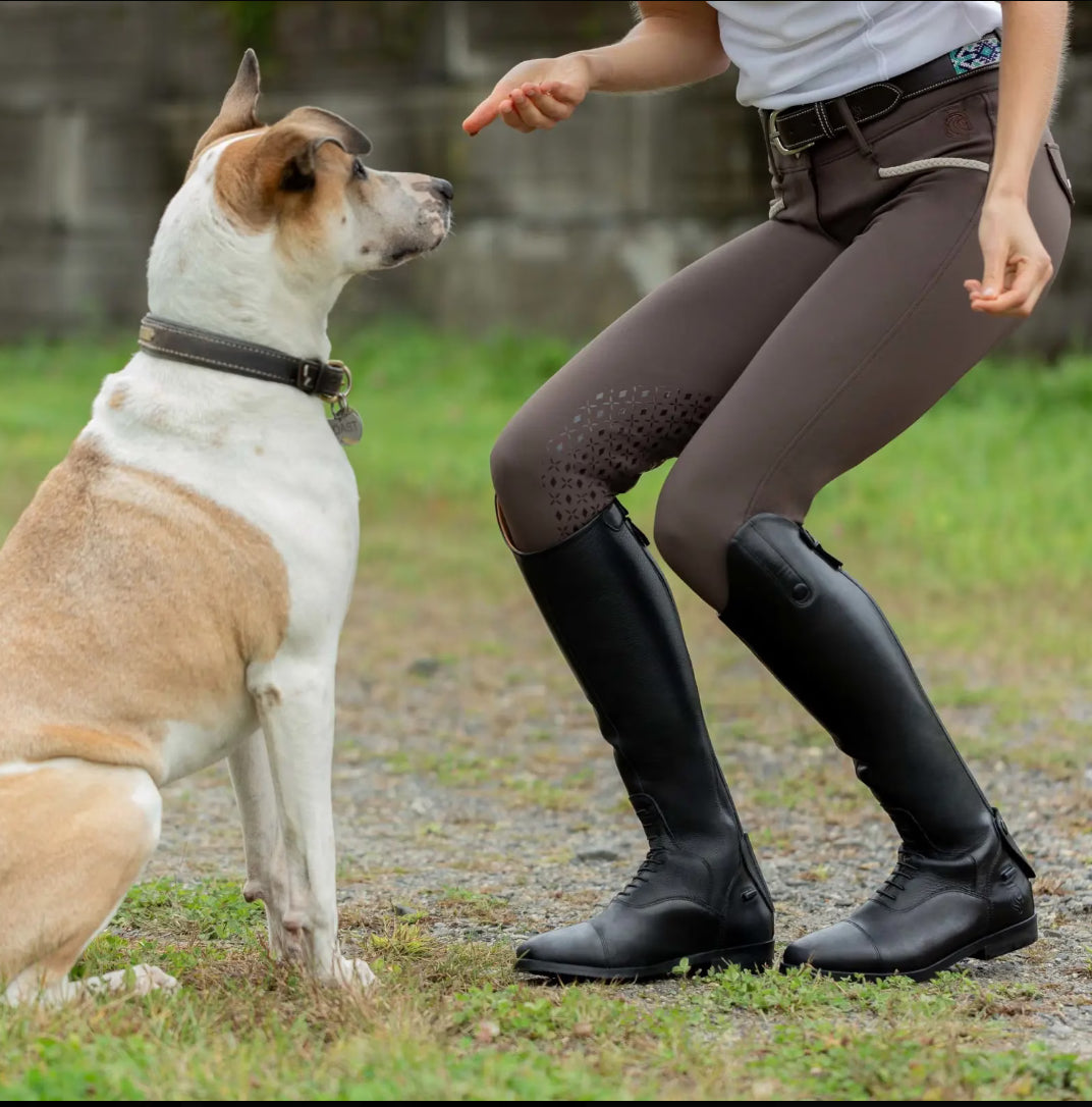 Equinavia Karolina Women’s Tall Leather Field Boot - Horse & Hound Tack Shop 
