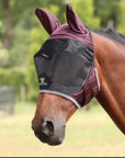 Shires Fly Guard Pro Deluxe Fly Mask with Ears - Horse & Hound Tack Shop 