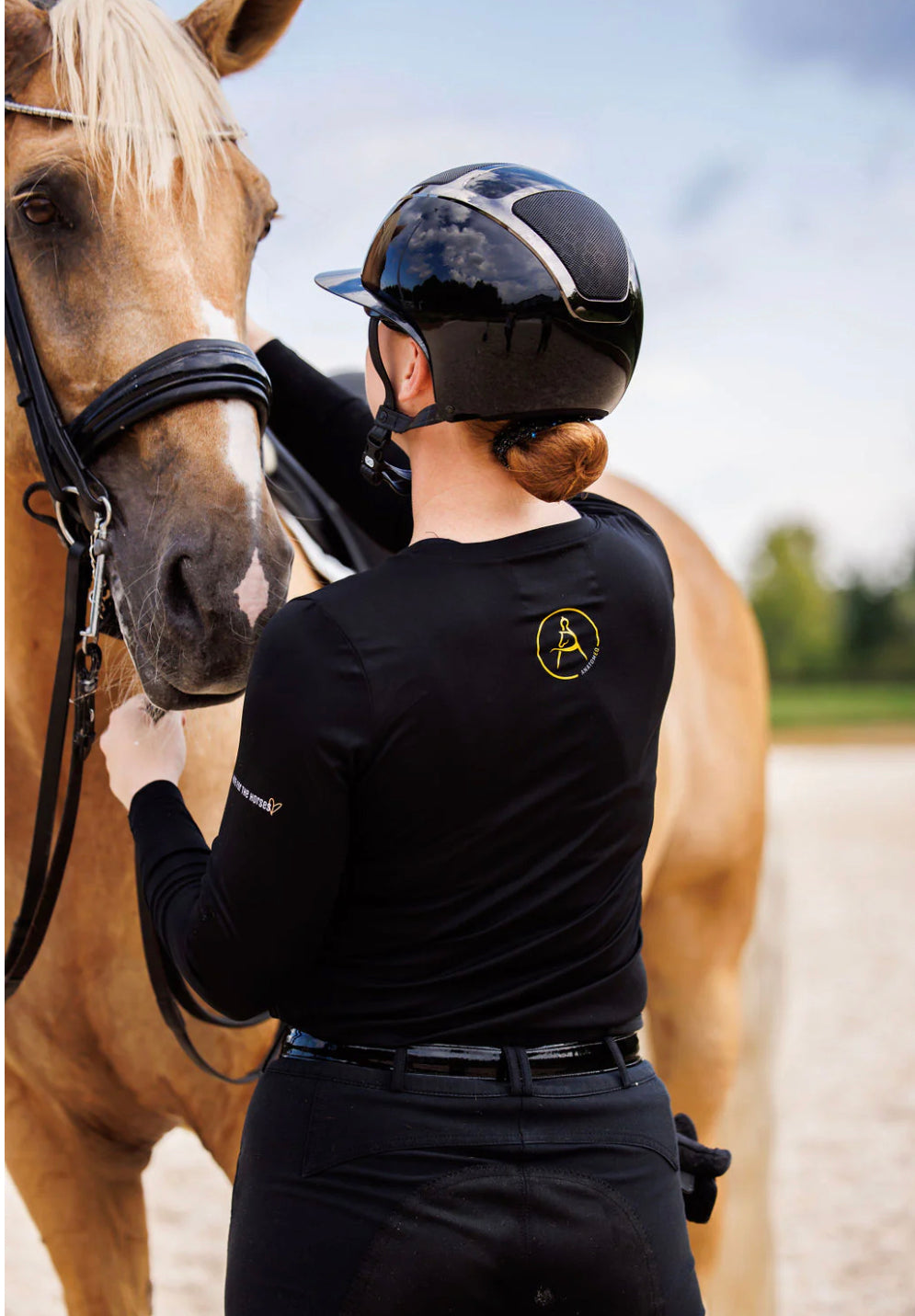 Anatomeq “Here for the Horses” Baselayer Top