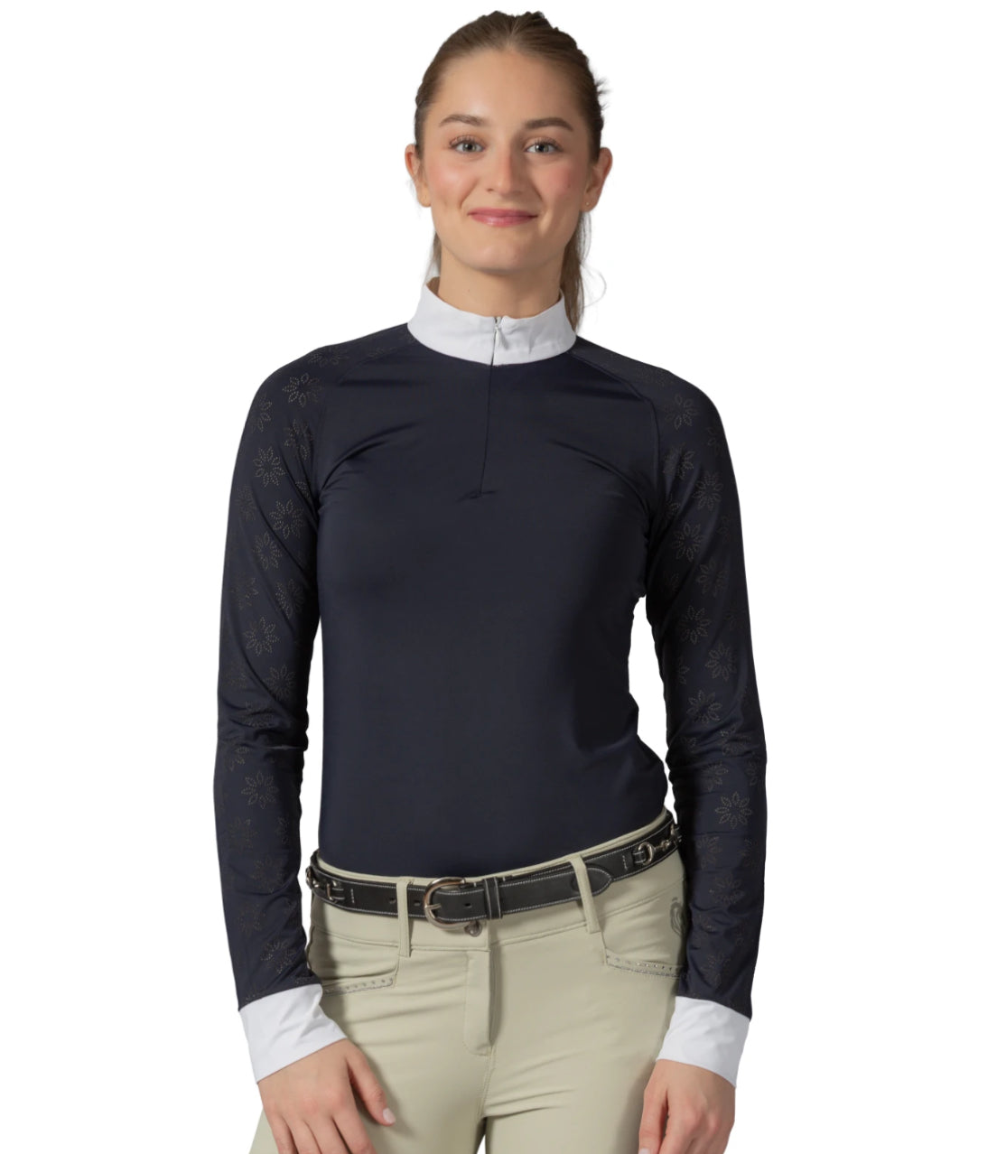 Equinavia Petra Women’s Long Sleeve Show Shirt - Horse & Hound Tack Shop 
