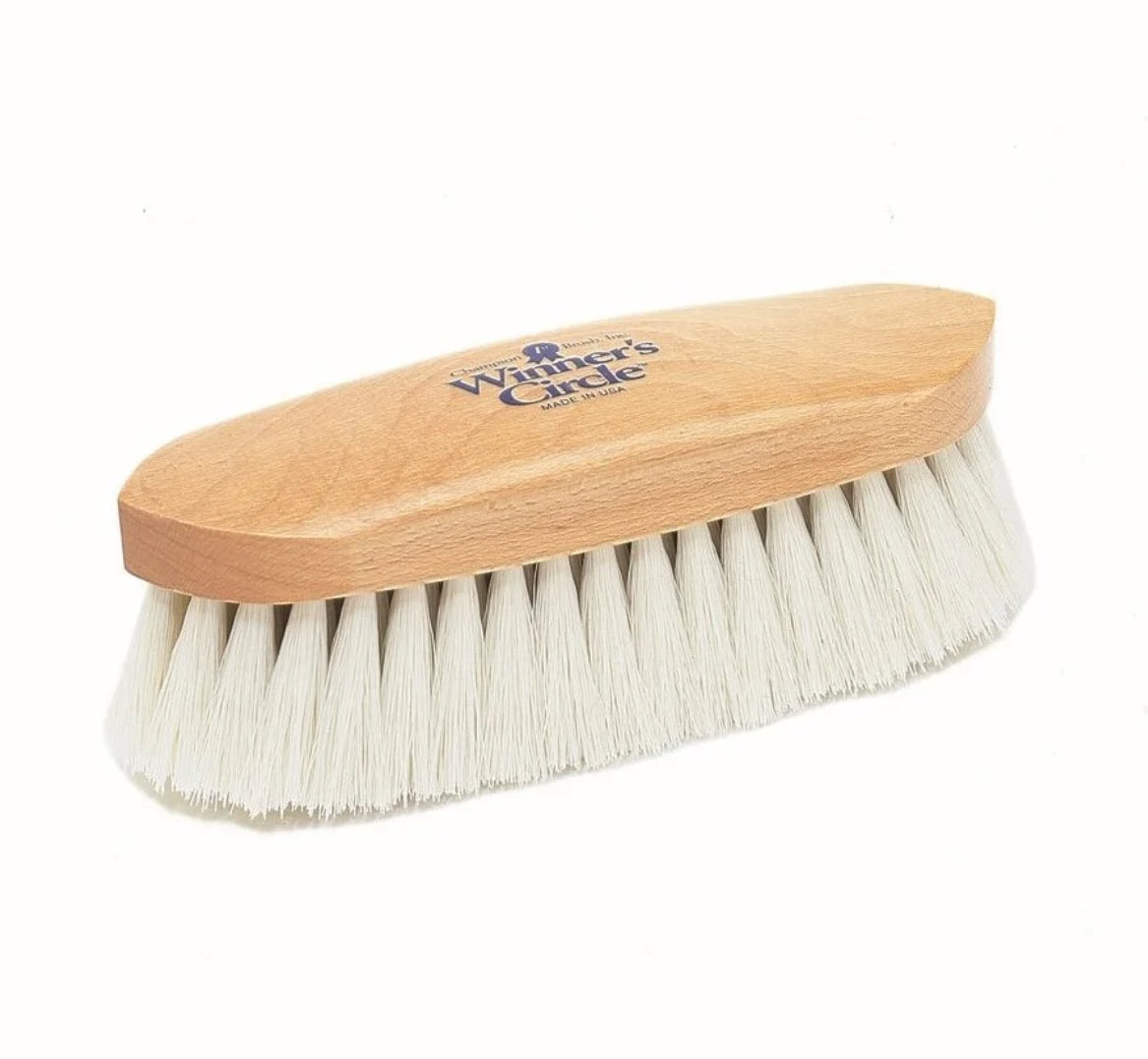 Winners Circle 8.25" Soft Polypropylene Wood Dandy Brush - Horse & Hound Tack Shop 
