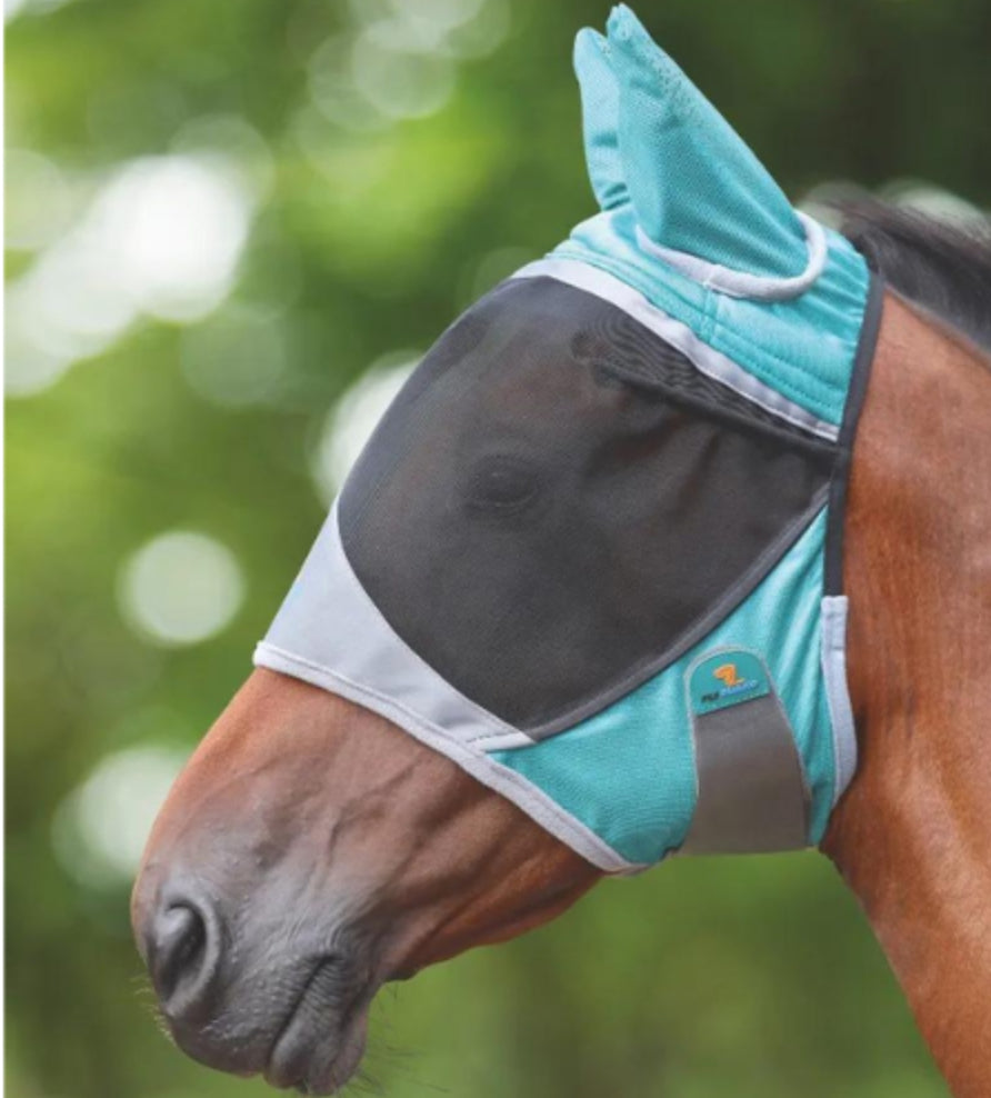 Shires Deluxe Fly Mask - Horse &amp; Hound Tack Shop 
