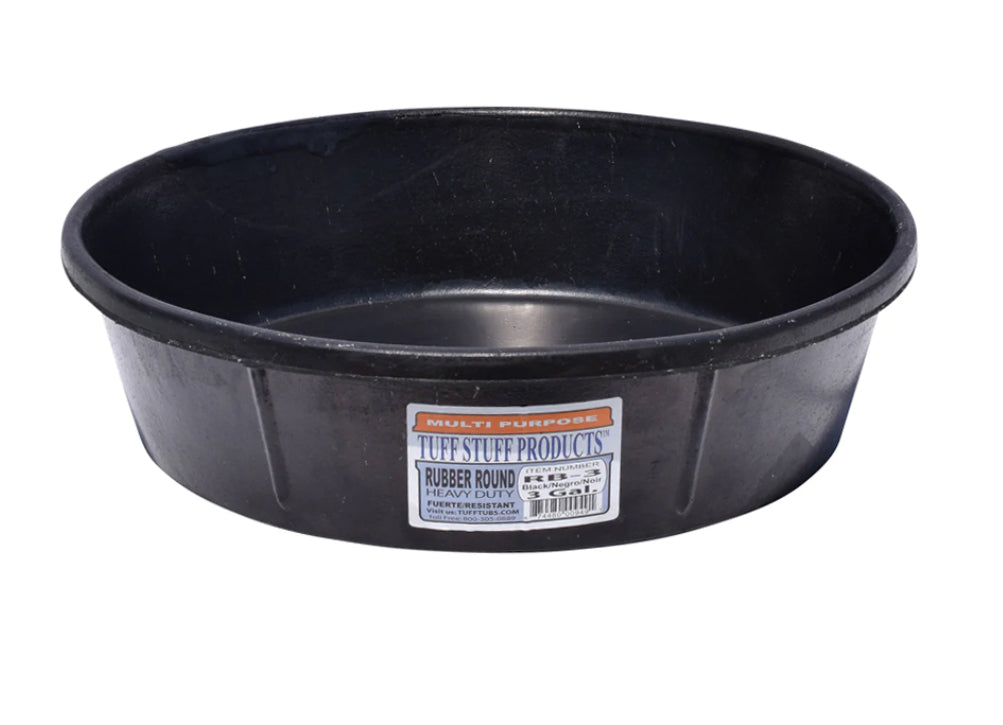 Tuff Stuff Round Rubber Feeders
