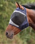 Shires FlyGuard Pro Fine Mesh Fly Mask with Ear Holes - Horse & Hound Tack Shop 