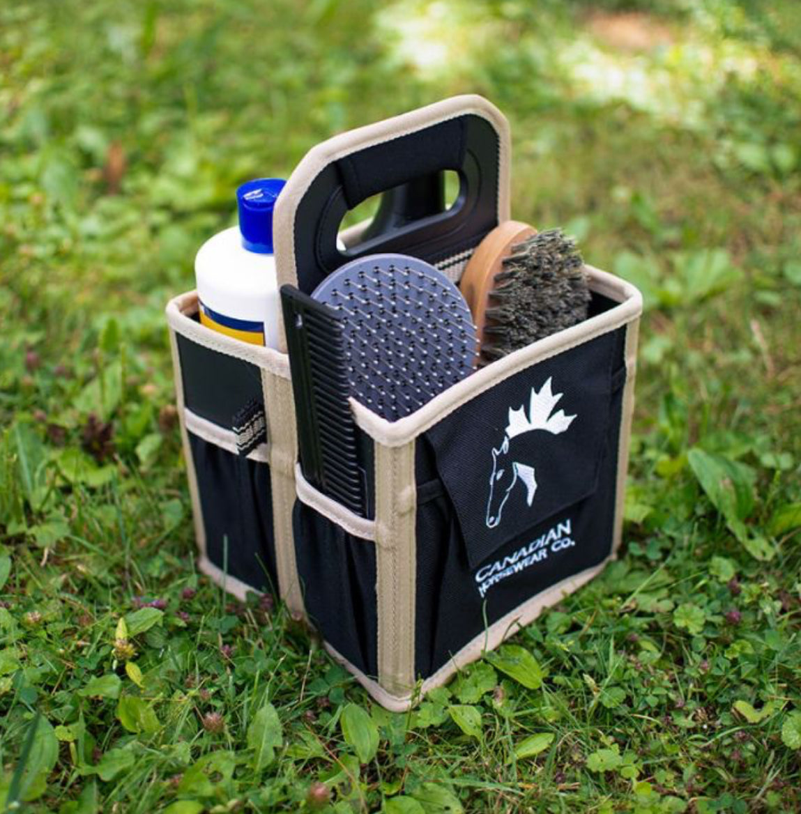 Canadian Horseware Essentials Grooming Tote -Small - Horse &amp; Hound Tack Shop 