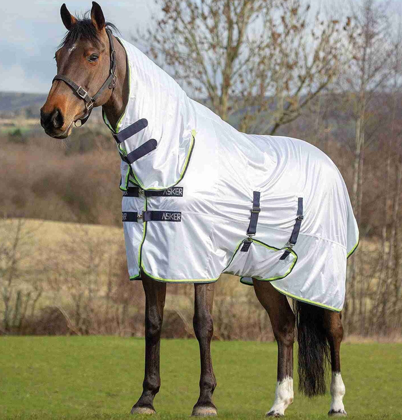 Shires Asker Fly Sheet Set with Neck