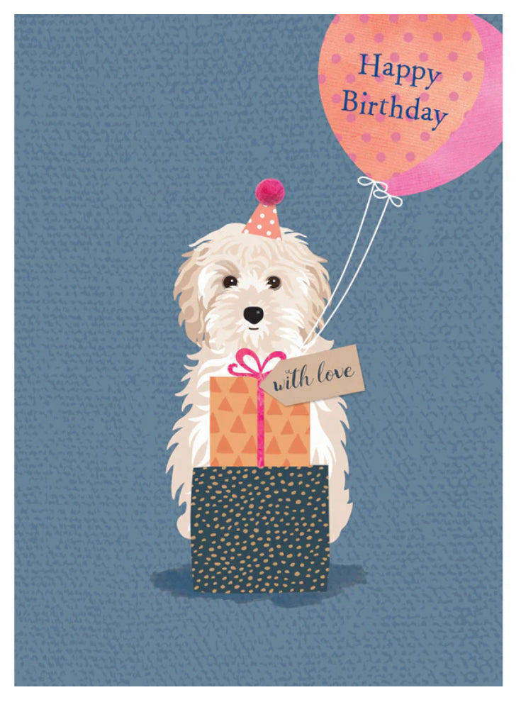 Pom Pom Cards Collection Balloon Pup