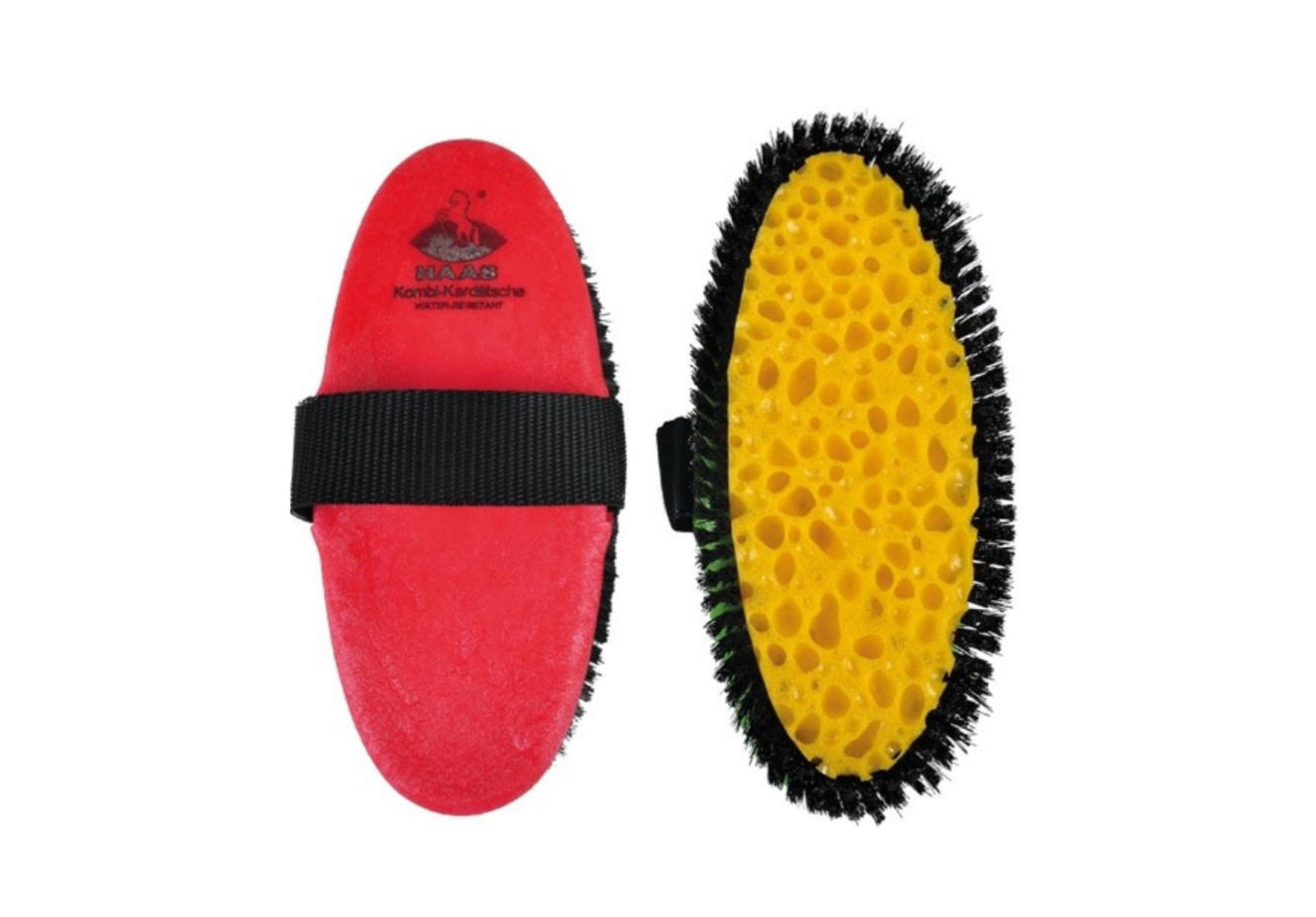 HAAS Combi Sponge Brush - Horse & Hound Tack Shop 