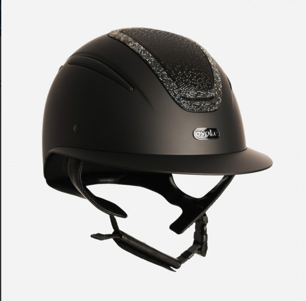 Evoke Elara Wide Peak Crystal Frame Helmet - No MIPS