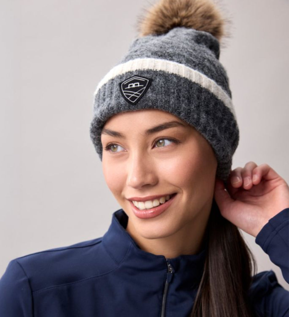 Horseware AA Monogram Pom Beanie - Horse &amp; Hound Tack Shop 