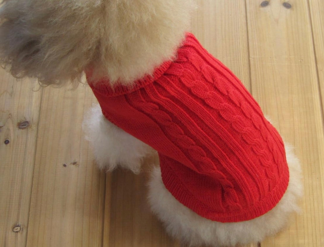 FAMI Small Dog Sweaters Knitted