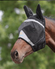 Shires FlyGuard Pro Fine Mesh Fly Mask with Ears - Horse & Hound Tack Shop 