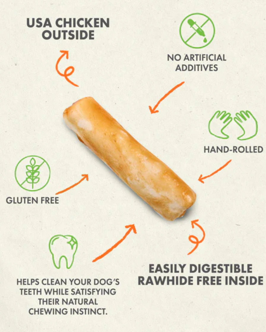 Canine Naturals Hide Free Chicken Chews