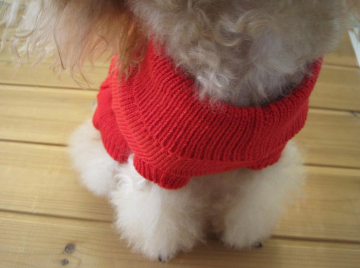 FAMI Small Dog Sweaters Knitted