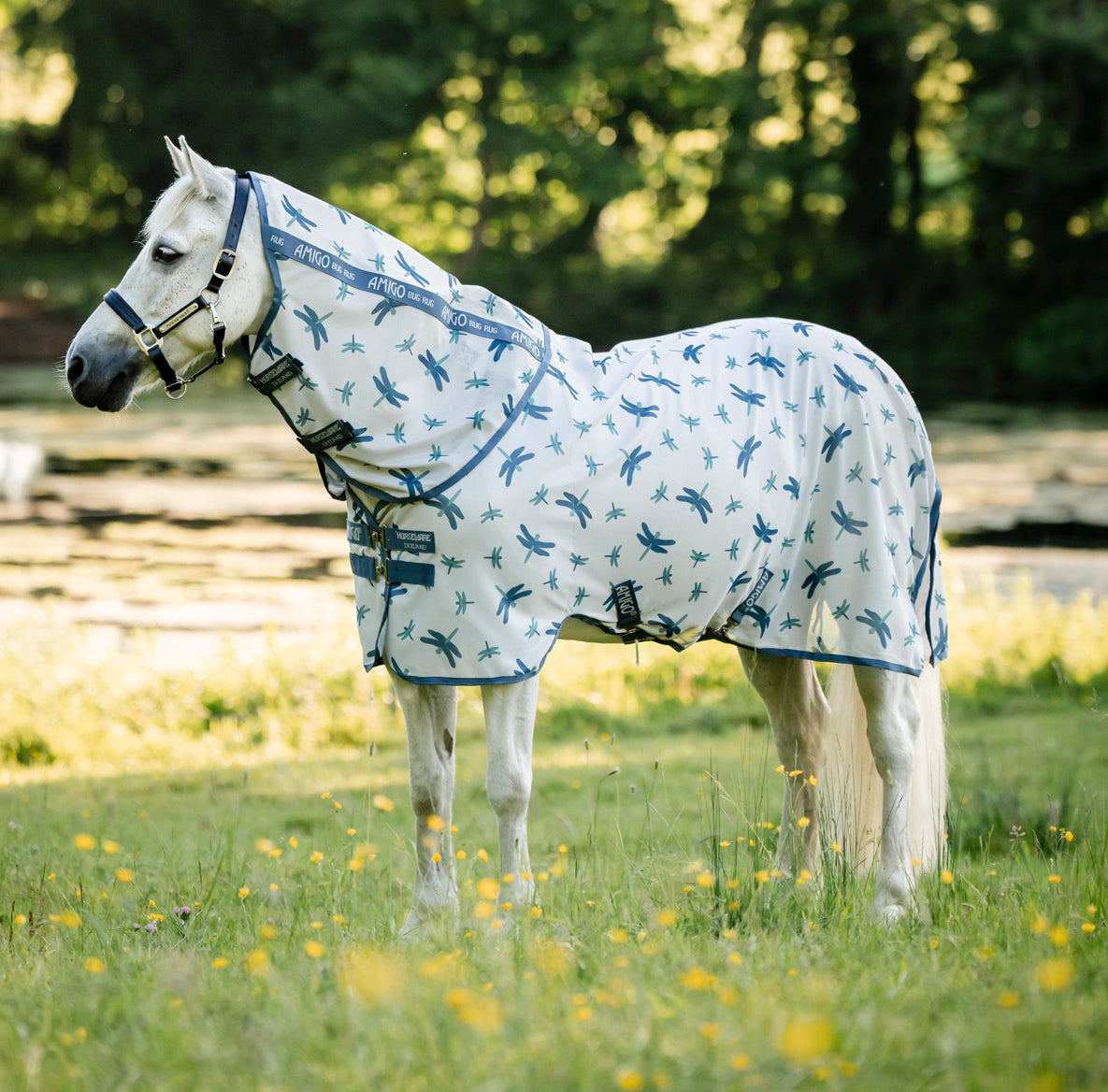 Horseware Amigo® Bug Rug Plus Pony - Horse &amp; Hound Tack Shop 